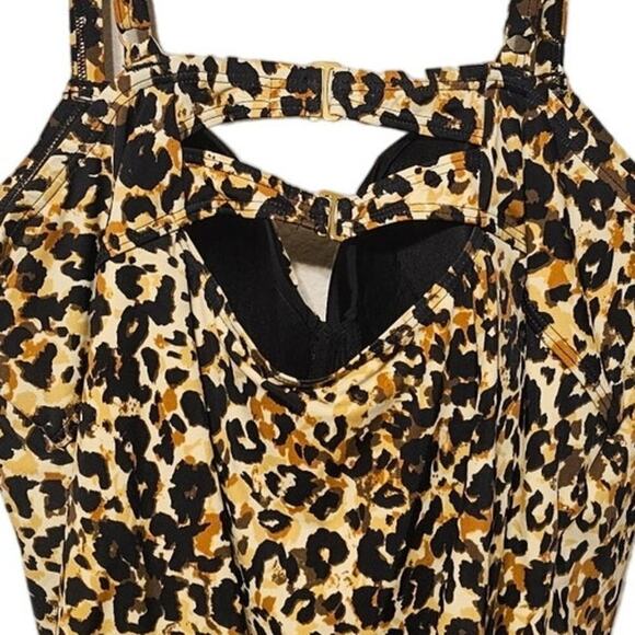Swimsuits for all Leopard Print Wired 2 Piece Set - Picture 6 of 15